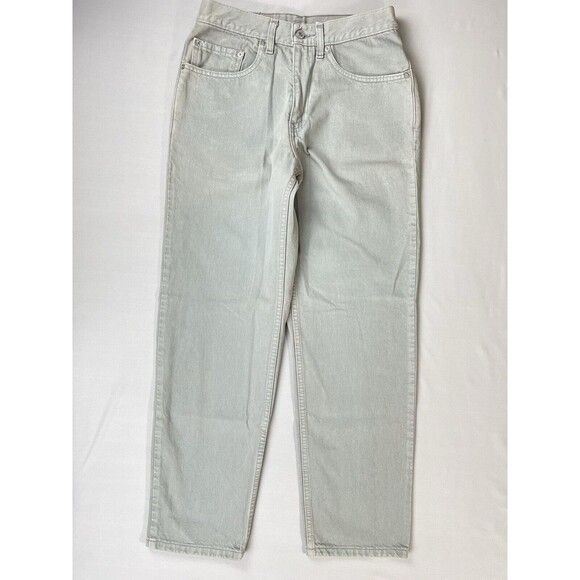 Levi’s 550 Relaxed Fit Jeans Men's 31x30 Grey Trademark Only Tag Vintage Y2K - Picture 1 of 16